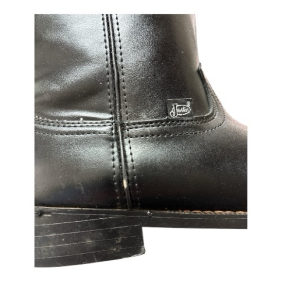 Pair of Justin Men\'s Basic Black Boots main image 3